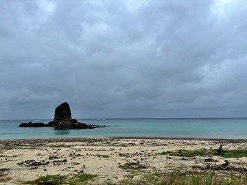 今日の嘉陽海岸