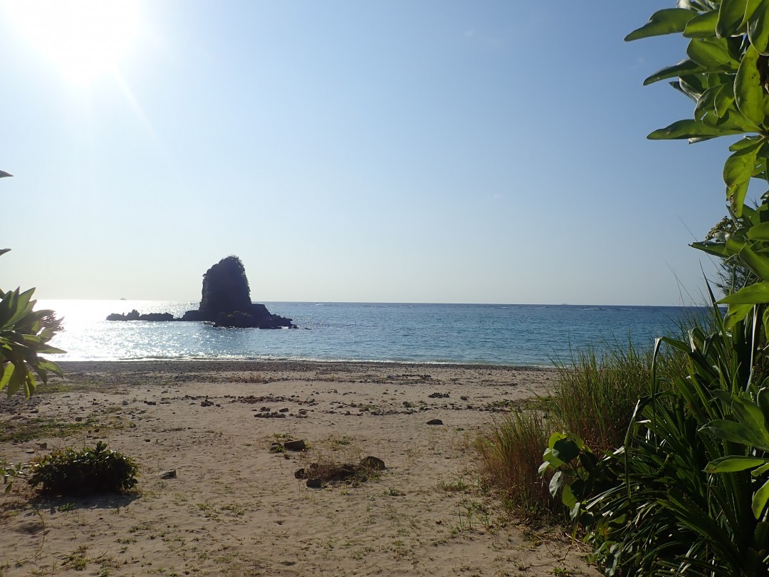 今日の嘉陽海岸