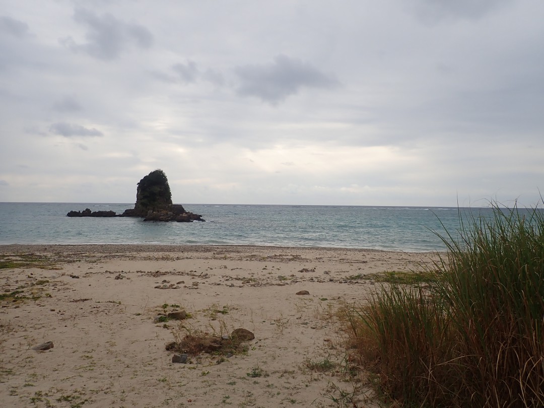 今日の嘉陽海岸