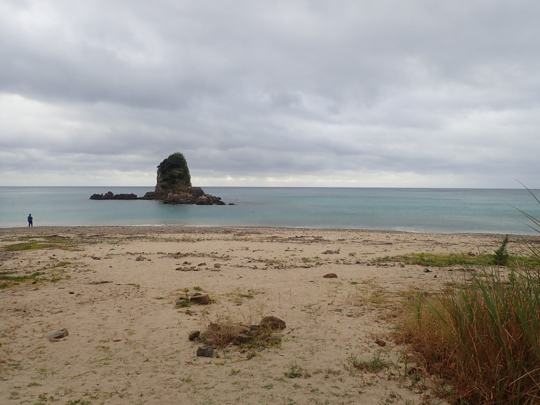今日の嘉陽海岸