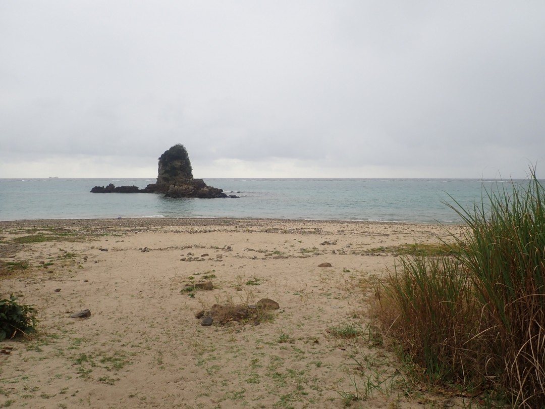 今日の嘉陽海岸