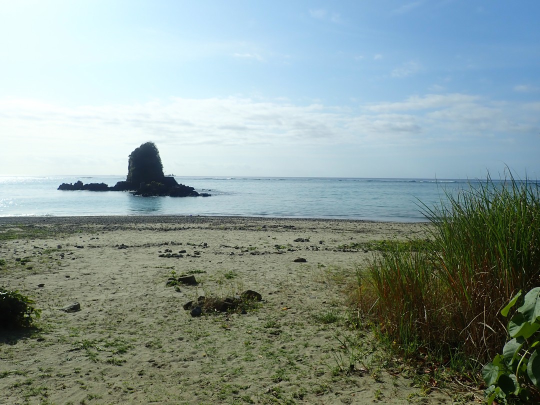 今日の嘉陽海岸