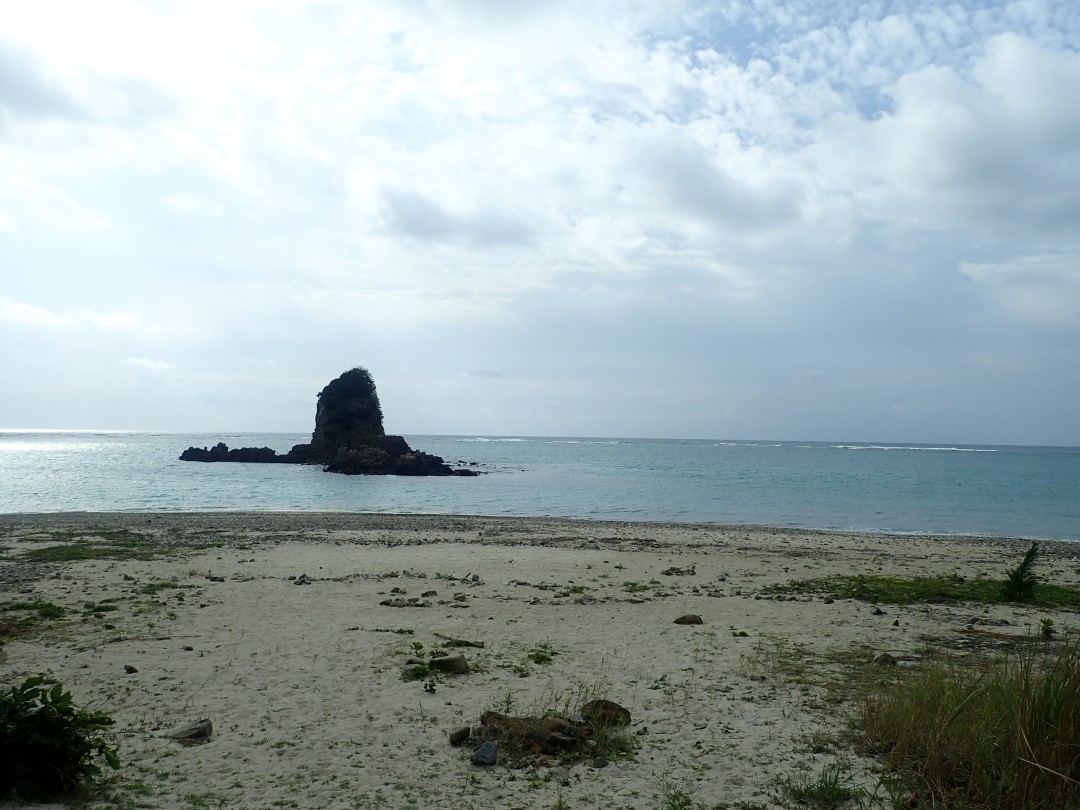 今日の嘉陽海岸