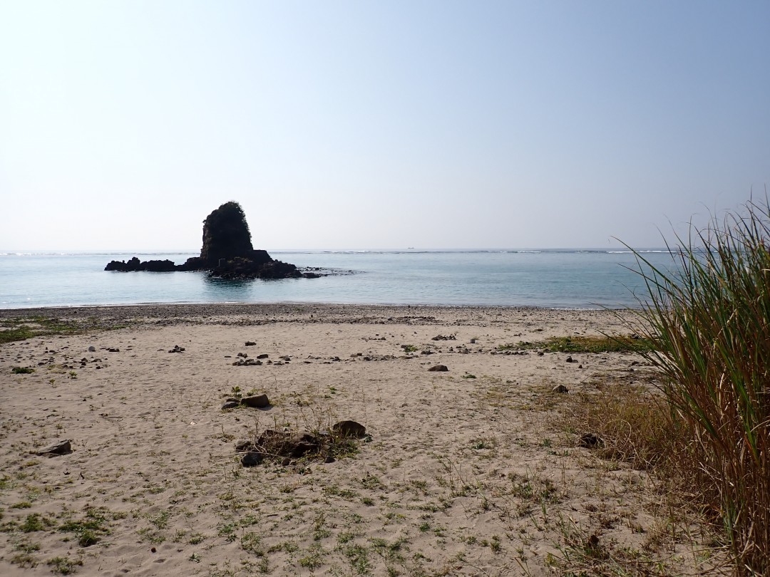 今日の嘉陽海岸