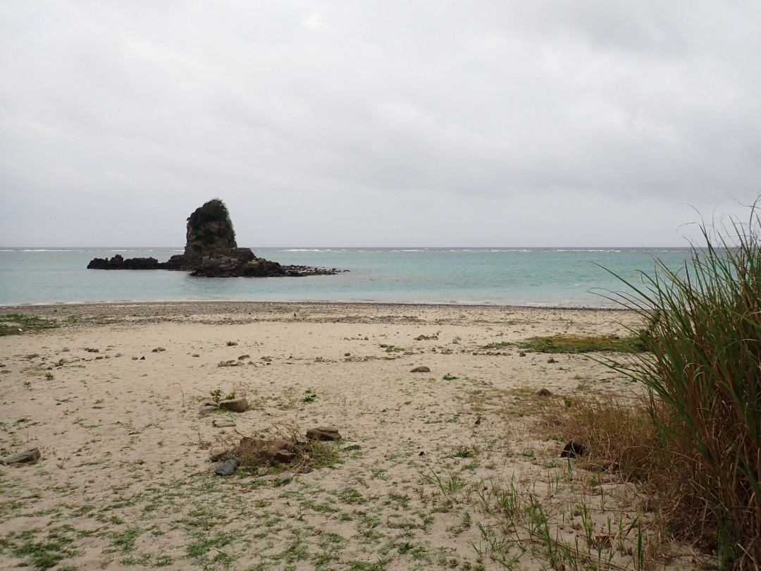 今日の嘉陽海岸