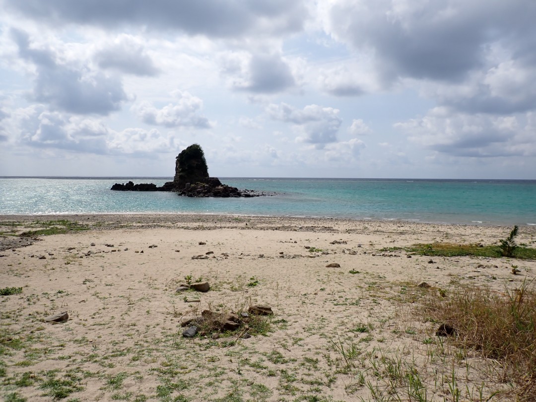 今日の嘉陽海岸