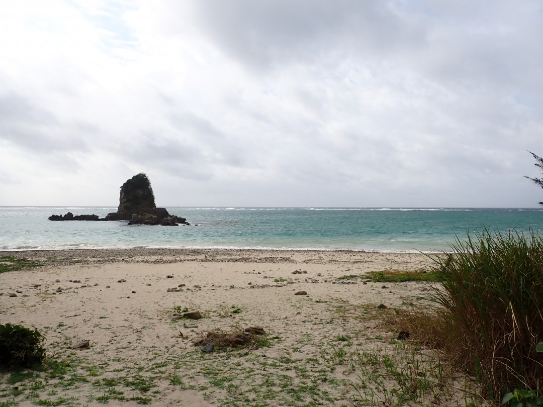 今日の嘉陽海岸