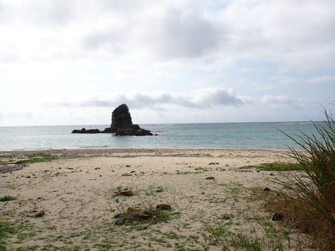 今日の嘉陽海岸