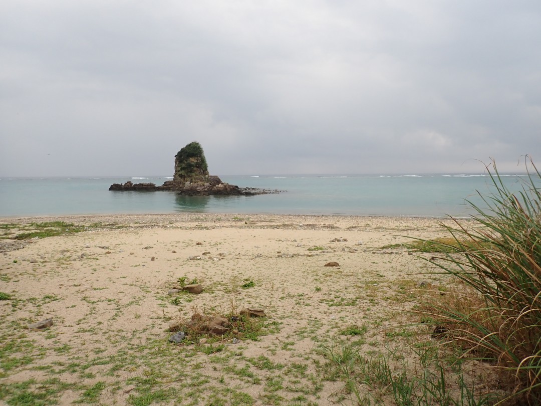 今日の嘉陽海岸