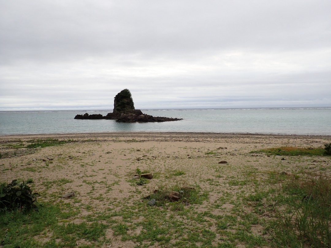 今日の嘉陽海岸