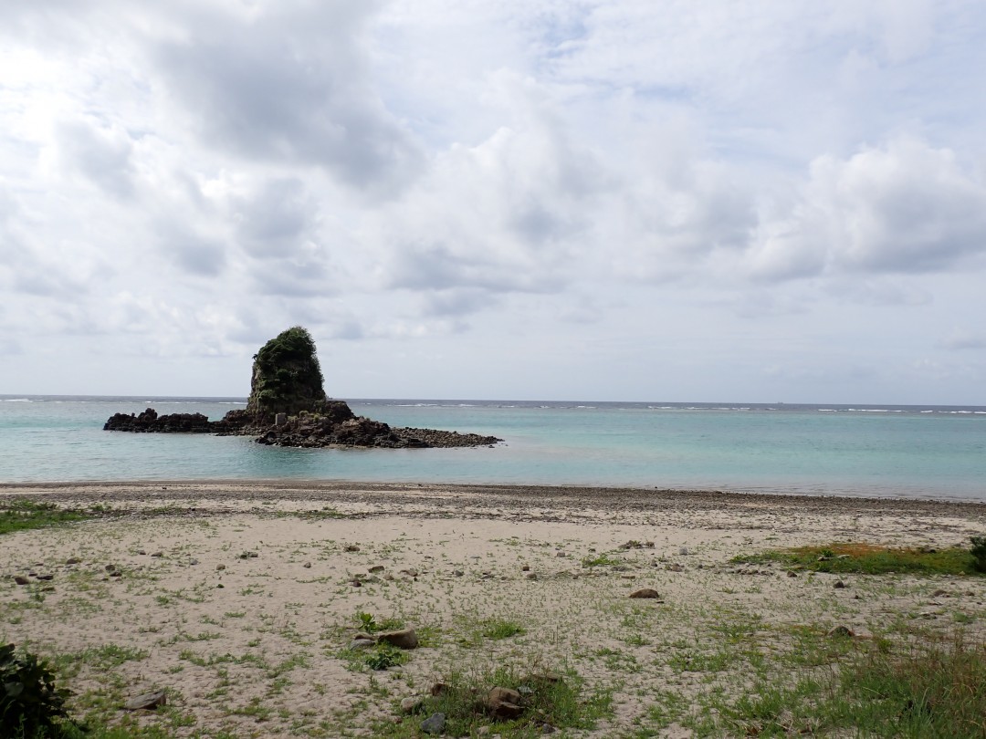 今日の嘉陽海岸