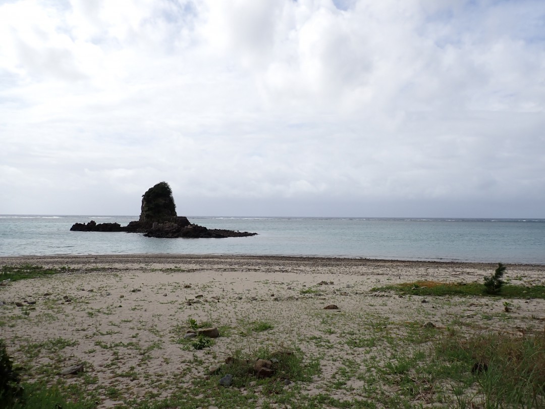 今日の嘉陽海岸