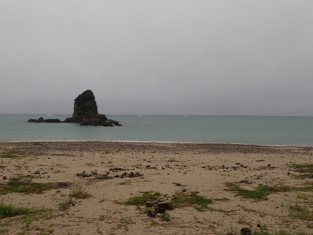今日の嘉陽海岸
