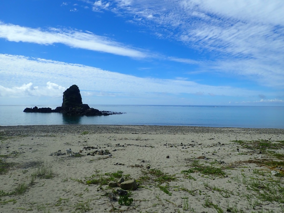 今日の嘉陽海岸
