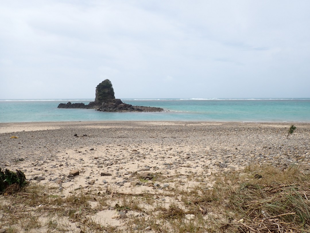 今日の嘉陽海岸
