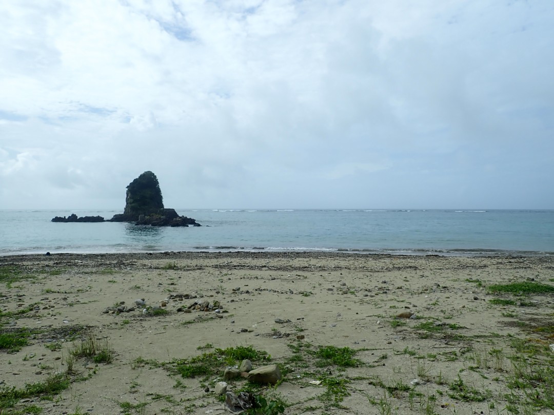 今日の嘉陽海岸