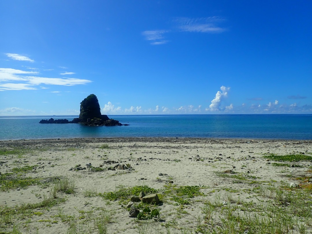 今日の嘉陽海岸