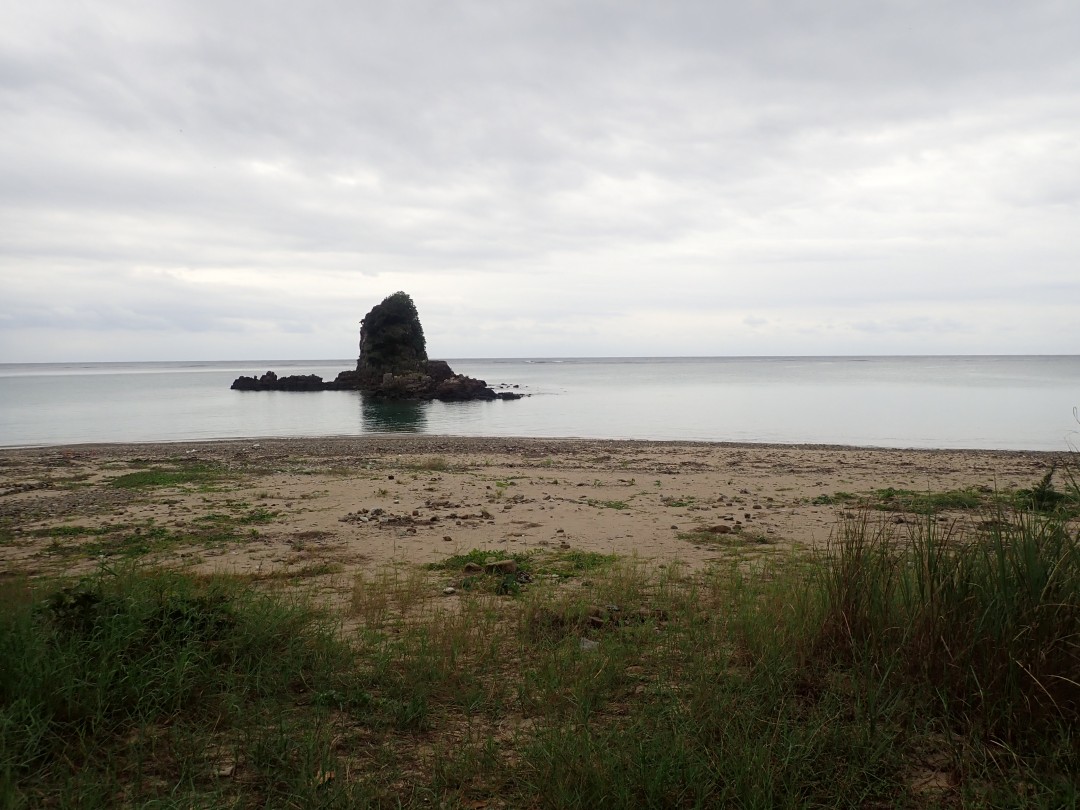 今日の嘉陽海岸