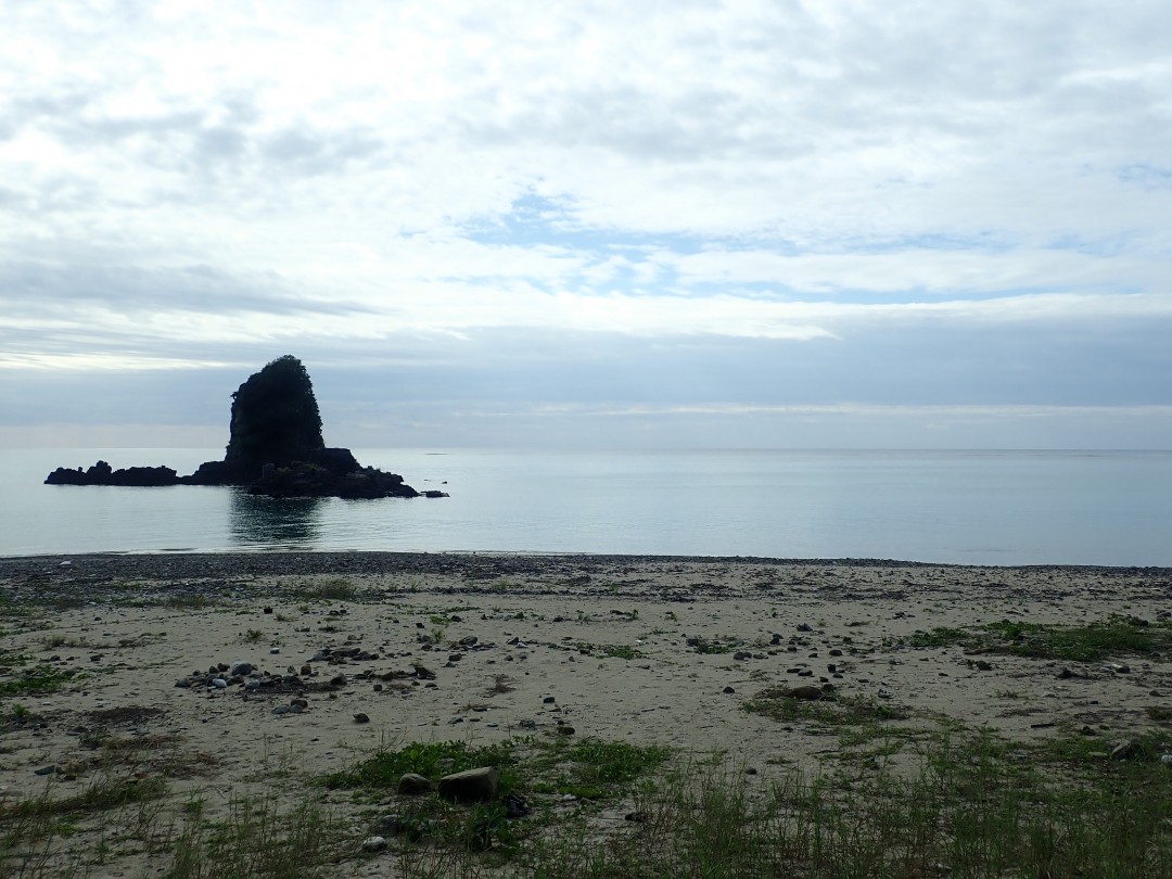 今日の嘉陽海岸