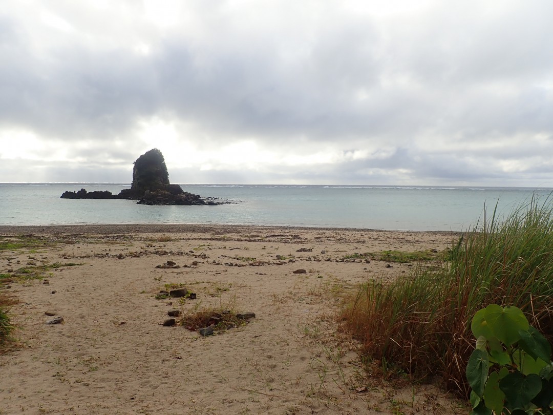 今日の嘉陽海岸