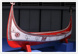 タタラ舟の写真