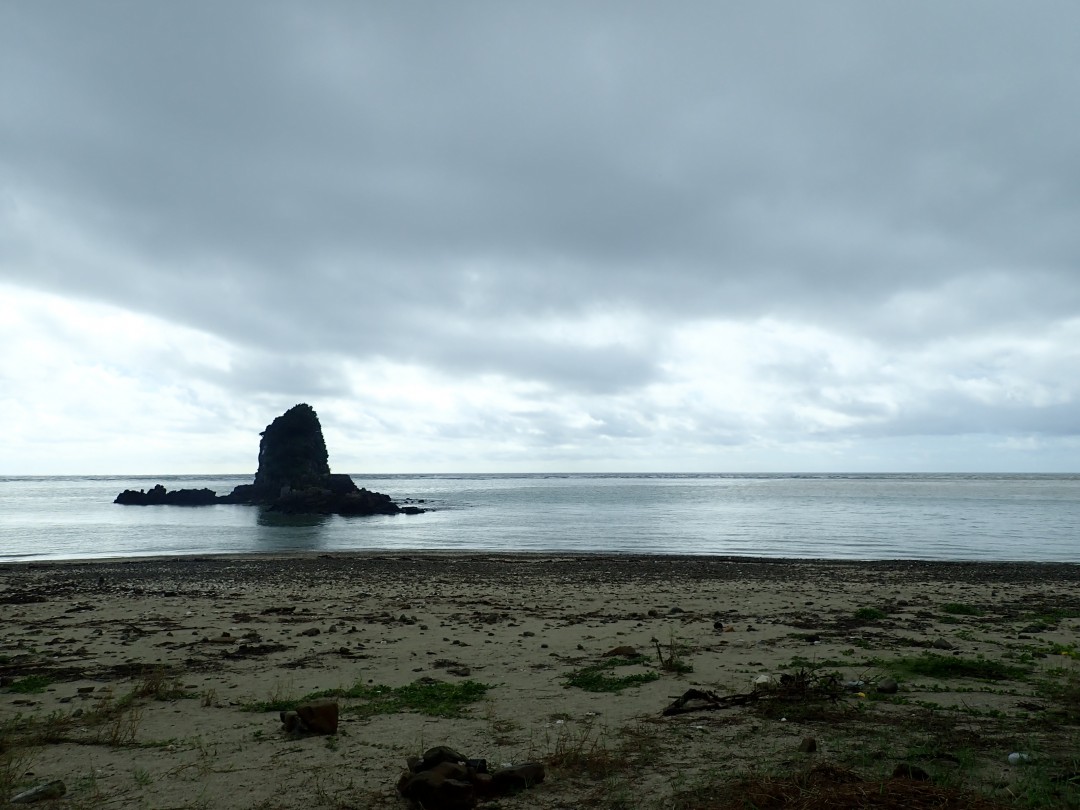 今日の嘉陽海岸