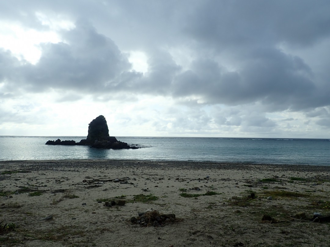 今日の嘉陽海岸