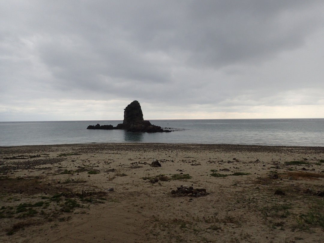 今日の嘉陽海岸