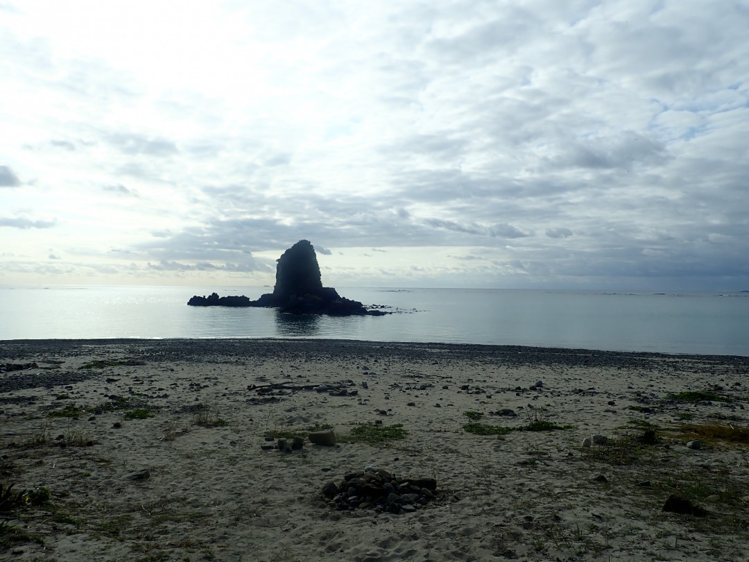 今日の嘉陽海岸