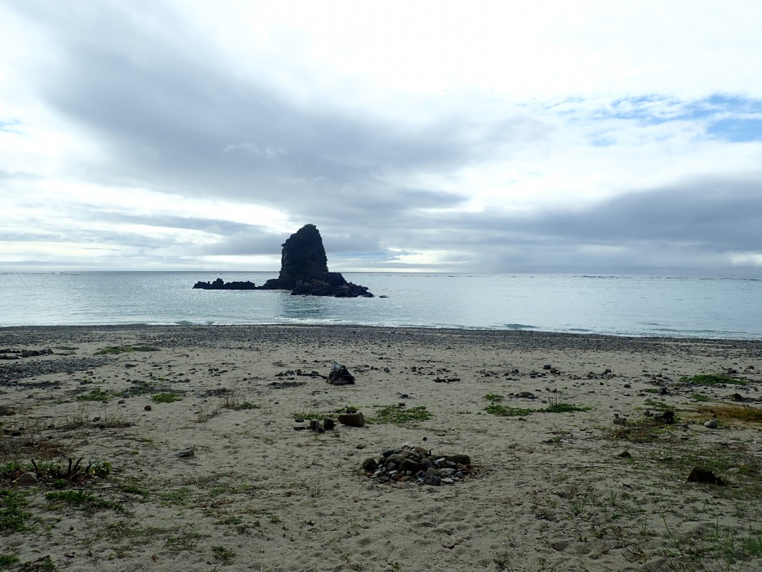 今日の嘉陽海岸