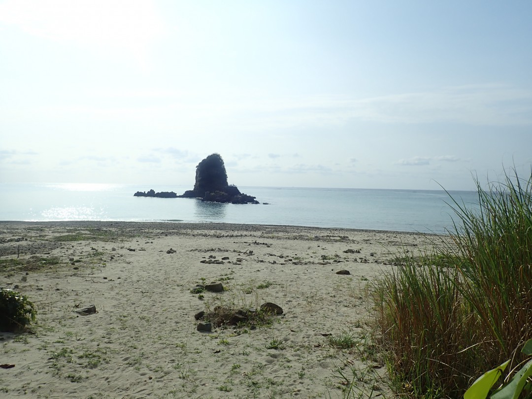 今日の嘉陽海岸
