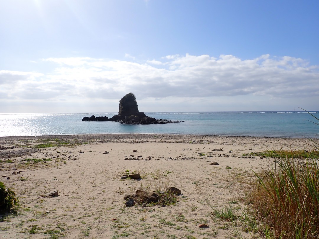 今日の嘉陽海岸