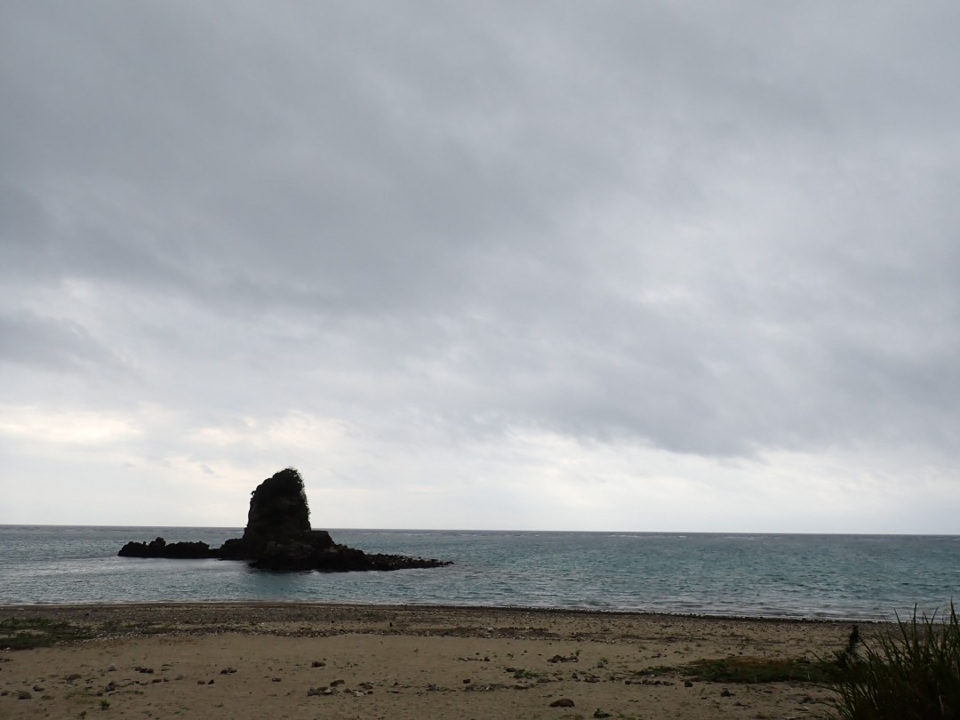 今日の嘉陽海岸