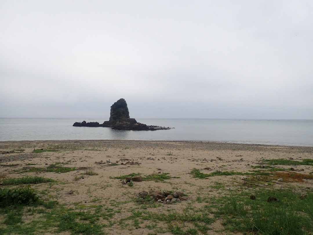 今日の嘉陽海岸