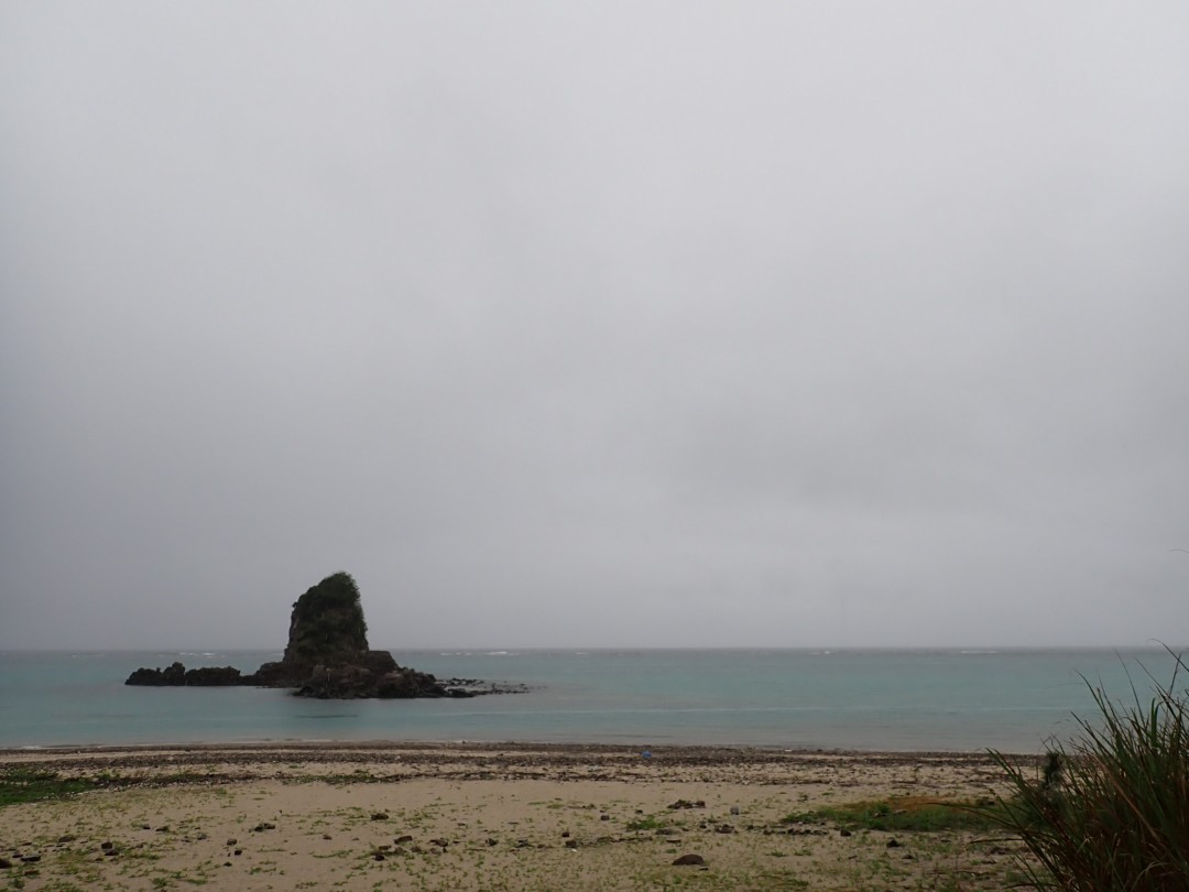 今日の嘉陽海岸