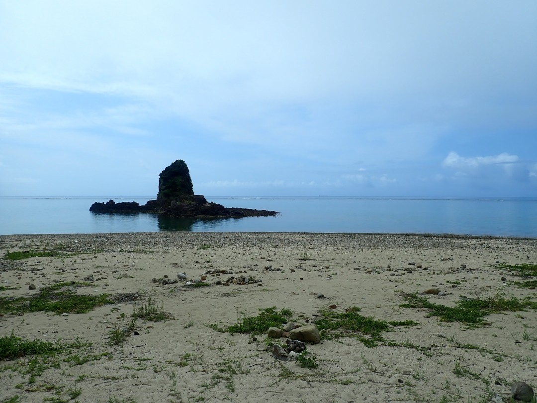 今日の嘉陽海岸
