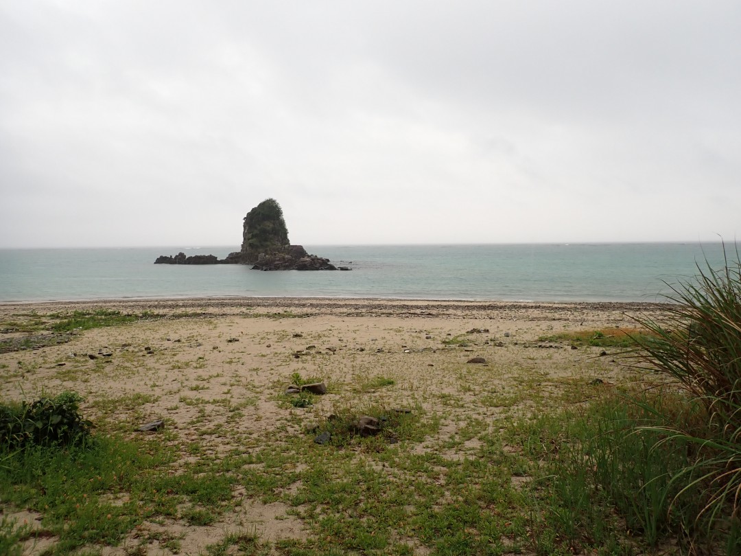 今日の嘉陽海岸