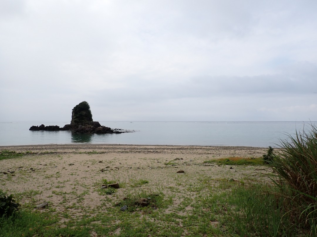 今日の嘉陽海岸