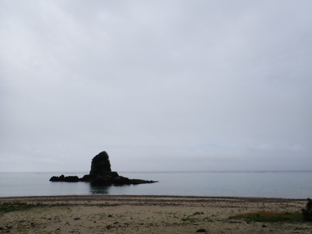 今日の嘉陽海岸