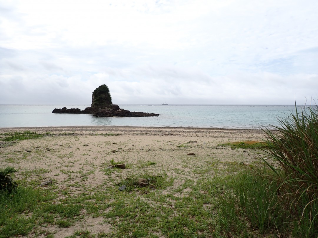 今日の嘉陽海岸