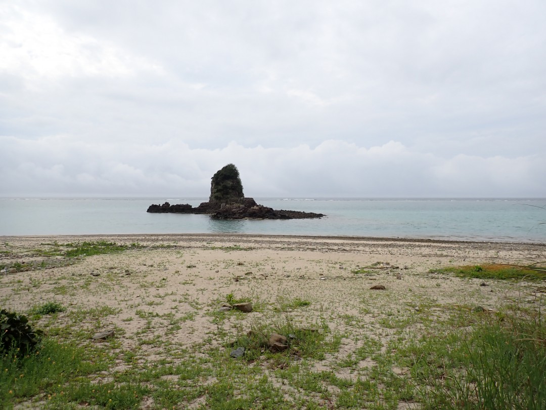 今日の嘉陽海岸