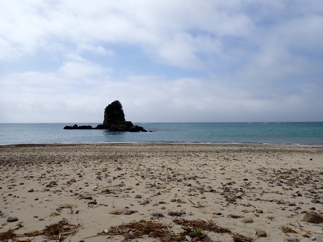 今日の嘉陽海岸