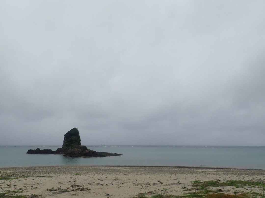 今日の嘉陽海岸