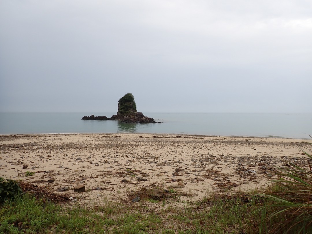 今日の嘉陽海岸