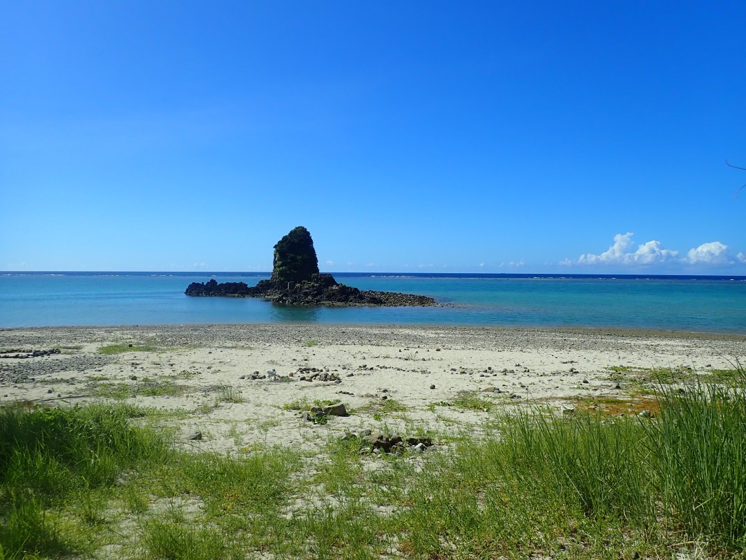 今日の嘉陽海岸