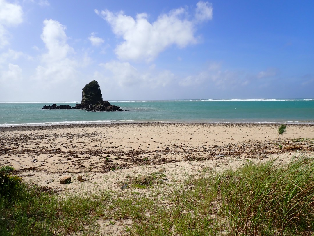 今日の嘉陽海岸