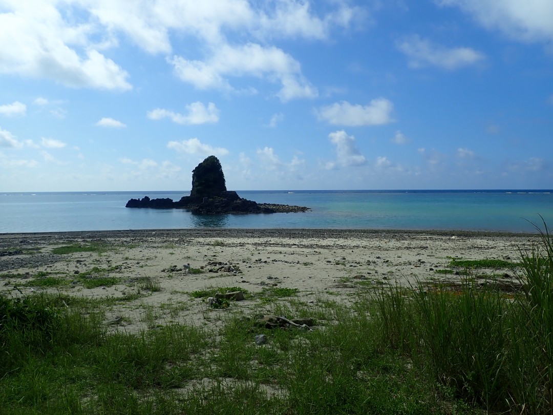 今日の嘉陽海岸