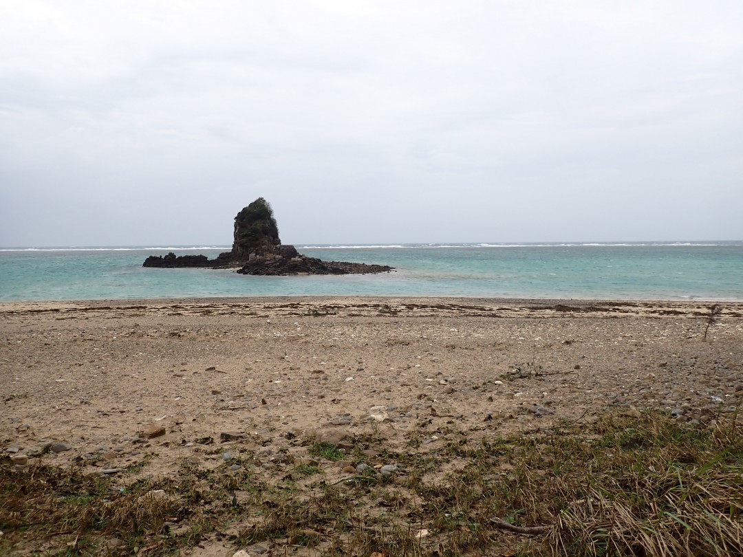 今日の嘉陽海岸