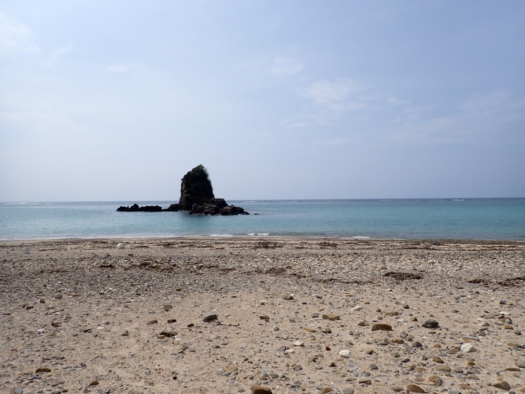今日の嘉陽海岸