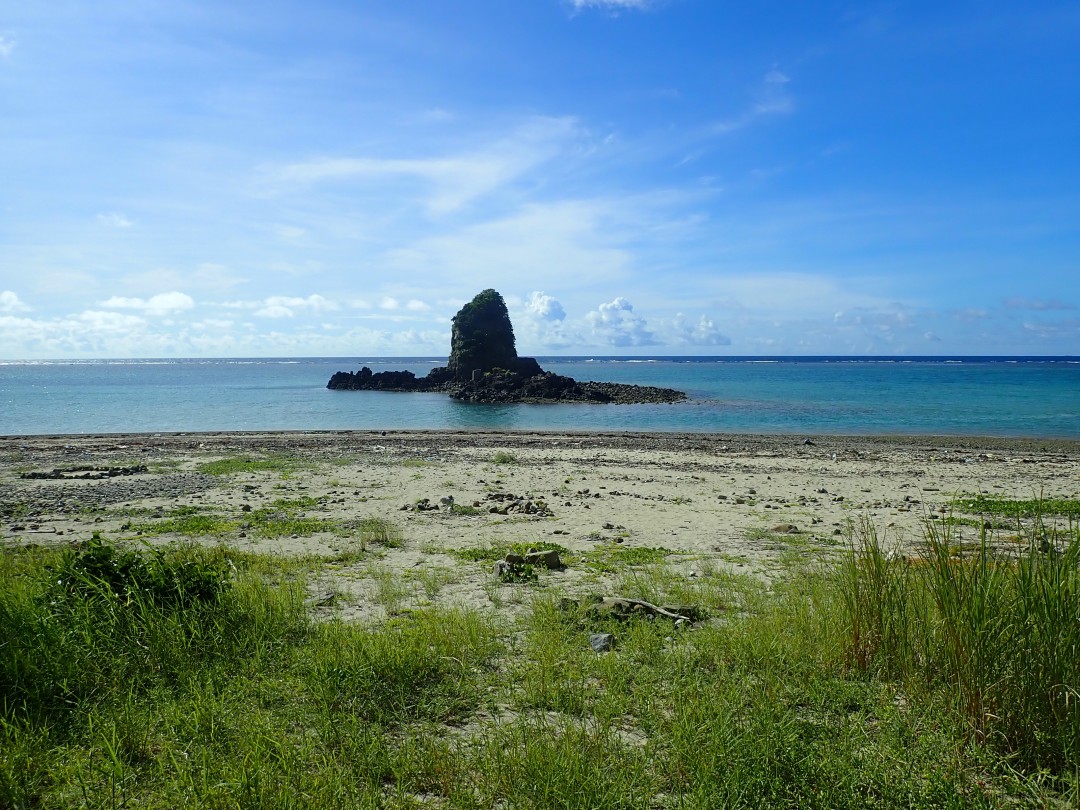 今日の嘉陽海岸